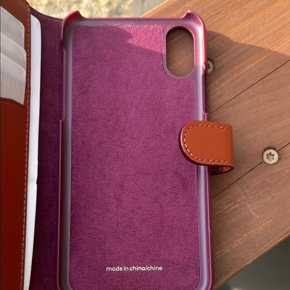 Coach Floral Monogram iPhone XR Case Wallet - Picture 7 of 12